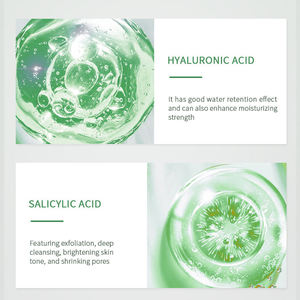 น้ำยาทำความสะอาดผิวหน้าจากธรรมชาติ ลดสิว บำรุงผิว <span class=keywords><strong>ช่วย</strong></span>ทำความสะอาดรูขุมขนอย่างอ่อนโยน ด้วยกรดไฮยาลูโรนิกและ <span class=keywords><strong>BHA</strong></span> ผลิตภัณฑ์บำรุงผิวสไตล์เกาหลี - Product Image 2
