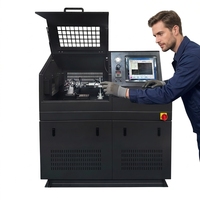 Machine d'équilibrage intégrée pour turbocompresseur NT-D8 0-200000 tr/min Umar 0,005 g avec écran tactile LCD couleur 17 pouces