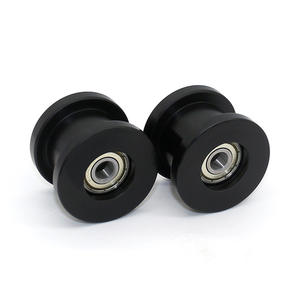 Rodillos de Rodamiento Tipo H 608ZZ Sin Polea, de Acero + PK630 con Recubrimiento de Goma Plástica, Color Negro, Suministrados por el Fabricante - Product Image 4