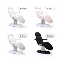 Table de massage électrique de luxe professionnelle pour soins capillaires thaïlandais, spa thermique, esthétique thérapeutique et lifting