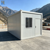 Maison conteneur empilable de 20 pieds pour camp minier, logement pour travailleurs, dortoir modulaire, hébergement temporaire