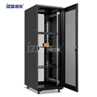 Rack de réseau de serveur 37U haute performance prix d'usine armoire de serveur d'ordinateur en acier debout au sol pour les centres de données à usage extérieur