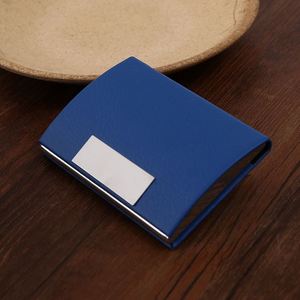 Porte-cartes professionnel en cuir et alliage d'aluminium avec logo personnalisé – Vente en gros - Product Image 4