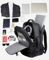 Ransel olahraga pria, ransel Laptop lainnya, perjalanan sekolah, USB, kasual, modis, tahan air, produsen kustom