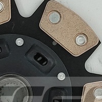 Kit d'embrayage de course pour Nissan 350Z Z33 VQ35DE VQ35HR, disque d'embrayage 6 plaquettes en cuivre-céramique et ensemble de plateau de pression robuste
