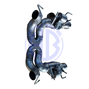 Usine SF90 Catback tuyau d'échappement 76MM silencieux en titane pour Ferrari SF90 3.9T V8 2019-2023 système d'échappement 76MM tuyaux d'échappement - Product Image 2