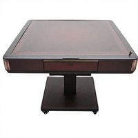 Table de Mahjong automatique MJ-USA-2024-ELITE 90 pliable ultra-mince 2-en-1 pour 4 joueurs, américaine, chinoise, philippine, 166 tuiles