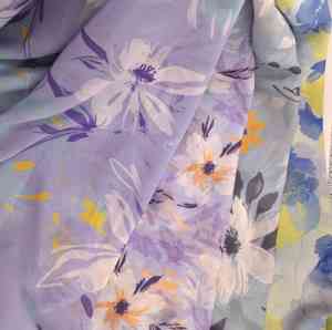 Sản Xuất Trung Quốc Bền 75D Voan In Vải Trọng Lượng Nhẹ 100% Polyester Vibrant Sáng Tạo Ngoài Trời Đồ Bơi Cô Gái Dự Án Giá Rẻ - Product Image 5