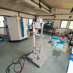 เครื่องทดสอบแรงกระแทกของอิฐเซรามิก ISO10545-5 เครื่องวัดความทนทานต่อแรงกระแทกแบบลูกบอลตก เครื่องทดสอบความทนทานต่อแรงกระแทกของกระเบื้องเซรามิก - Product Image 3