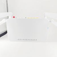 Unité de Réseau Optique ONU F900V F670L 4GE WIFI5 5G 12V 1.5A XPON 4 Ports LAN FTTH FTTX Routeur WiFi Télécom Alimentation 1 An de Garantie