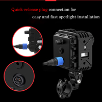 Ferei 300W Super lumineux IP68 moto antibrouillard avant haute Lumen LED interrupteur synchrone contrôle meilleur système d'éclairage de nuit
