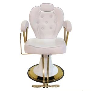 Chaise de coiffure moderne rose et or de haute qualité pour salon de coiffure, équipement de salon de barbier 2025 S - Product Image 3