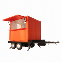 Remorque de maison mobile à prix d'usine de 10 pieds minuscule maison de camping préfabriquée moderne et personnalisée sur roues remorque