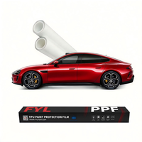 Film de protection de peinture automobile FYL PPF Covestro 6,5 mil, hydrophobe, auto-réparant instantané, TPU haute élasticité, film PPF 5 ans