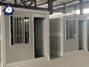 Casa de contenedores prefabricada plegable lista para usar de 20 pies prefabricada directa de fábrica - Product Image 2