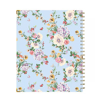 Cuaderno de Lujo Personalizado de Alta Calidad con Logotipo en Lámina Dorada, Encuadernación Espiral A5, Agenda Diaria, Papel Ecológico, Impresión Digital CMYK 80