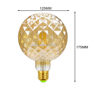Vintage Edison BulbLED Lumière E27 4W Ananas Filament Ampoule Suspension Décor Éclairage Blanc Chaud - Product Image 2