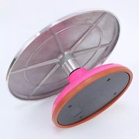 Plateau tournant en métal pour gâteaux, outils de pâtisserie, plateau rotatif personnalisé, table ronde pour gâteaux, support à gâteau rotatif argenté rose