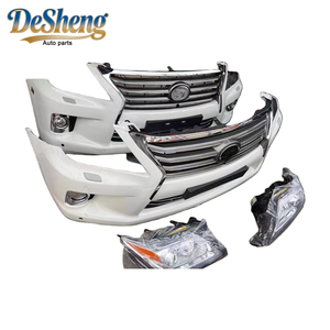 Oferta por Tiempo Limitado: Aplicable para la Parte Delantera del <span class=keywords><strong>Lexus</strong></span> <span class=keywords><strong>LX</strong></span>, incluye Parachoques Delantero, Faros, Parrilla, Radiador, Rejillas - Duradero y Resistente - Product Image 5