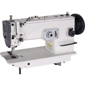 Máquina de Coser Industrial HUAMEI de Alta Velocidad, Tipo Zigzag, con Motor y Mecanismo de Alimentación Múltiple, en Oferta - Product Image 1