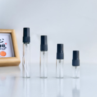 Vente en gros de flacons de parfum en verre vides de 3 ml, 5 ml, 8 ml, 10 ml, flacons rechargeables, flacons de parfum en verre de voyage