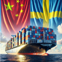 Logistique mondiale DDU DDP Fret aérien Agent d'expédition Chine vers Suède Transport Sites de commerce électronique chinois