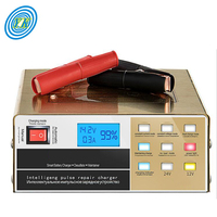 Chargeur de batterie de voiture YUCOO 12v 24v 10A avec écran LCD, chargeur de batterie rapide