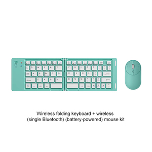 Teclado y Ratón Inalámbricos Recargables Slim con Bluetooth, Mini Teclado Silencioso Tipo Tijera y Juego de Ratón - Product Image 6