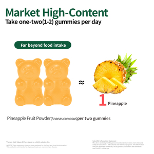 Gummies pour l'équilibre du pH féminin personnalisables OEM/ODM, complément probiotique pour femmes, gummies premium pour l'équilibre féminin - Product Image 6