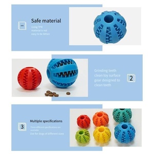 2025 Jouet à mâcher durable en caoutchouc en forme de pastèque pour mâcheurs agressifs, résistant aux morsures, balle de puzzle à alimentation lente, jouets de nettoyage dentaire - Product Image 4