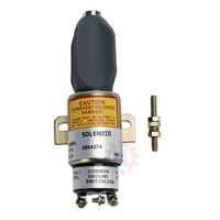 Vanne solénoïde d'arrêt de carburant moteur B5.9 1751-2467U1B1S5A 3864274 1751ES-24E7U1B1S5 pour excavatrice PC200-7 R200-7 R210-7 R215-7