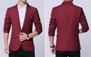 <span class=keywords><strong>Veste</strong></span> de <span class=keywords><strong>costume</strong></span> d'affaires pour hommes coréens - Product Image 5