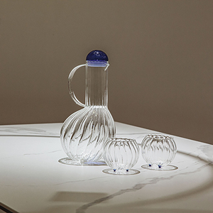 Big fooose's desire costume bleu bouteille d'eau en verre gydrogen chaud - Product Image 3