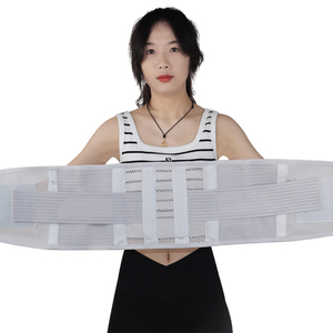 Ceinture de protection lombaire réglable tonique avec quatre plaques en acier robustes Sculpteur de type corset avec ventilation exceptionnelle - Product Image 2