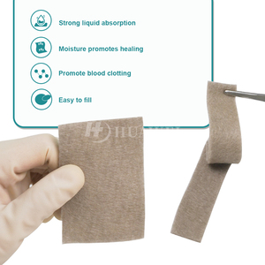 OEM nóng bán cao thấm mặc quần áo y tế cấp bạc canxi alginate mặc quần áo cho vết thương kiểm soát nhiễm trùng - Product Image 4