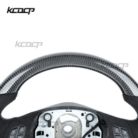 Volant en fibre de carbone pour BMW 1 2 3 4 Series E90 E92 E93 M3 E84 E87 E89 X5M X6M