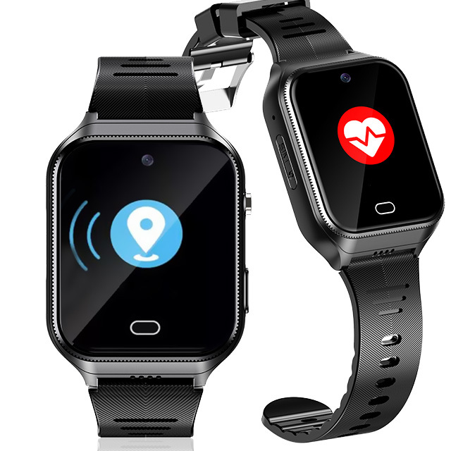 4G Smart Watch Elderly Fall Alarm GPS Navigation WiFi Location SOS Looping Fall Detection Nursing Home Medical Center Magnetic