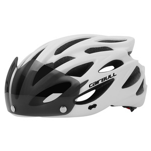 Casques de vélo de ville portables et légers pour adultes <span class=keywords><strong>Casque</strong></span> de vélo de route urbaine avec visière et bouclier Lunettes de soleil - Product Image 1