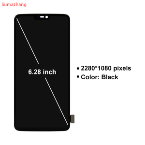 100% thử nghiệm Orig 6.28 inch OLED điện thoại di động hiển thị thay thế cho <span class=keywords><strong>Oneplus</strong></span> 6 A6000 LCD màn hình cảm ứng số hóa lắp ráp - Product Image 2