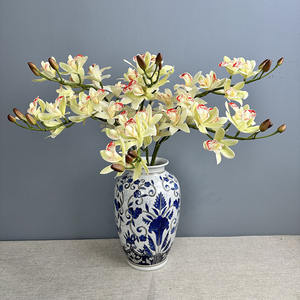 2026 11 Têtes d'orchidées Phalaenopsis artificielles en soie, aspect naturel, toucher réel, pour décoration de mariage et de maison - Product Image 2