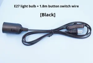 XIONGWEI Xw Mini-USB lamba tutucu PVC IP11 303 anahtarı tel ev aletleri için 1.8m düz fiş kablosu demeti - Product Image 6