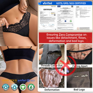 Großhandel Hochwertige atmungsaktive schnell trocknende Nachtwäsche Hot <span class=keywords><strong>Temptation</strong></span> Womens Mid-Rise Ice Silk Lace Höschen <span class=keywords><strong>Sexy</strong></span> Unterwäsche - Product Image 5