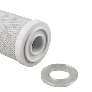 Cartouche filtrante en bloc de charbon actif compressé de qualité alimentaire de 20 pouces pour distributeur d'eau communautaire - Product Image 4