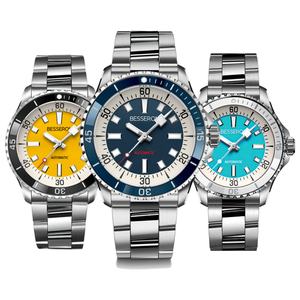 Reloj Automático de Alta Calidad con Bisel de Cerámica, OEM ODM, con su Logotipo, Resistente al Agua 5 ATM, Reloj de Pulsera Luminoso para Hombre - Product Image 1