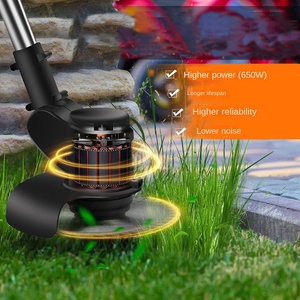 Tondeuse à gazon pliable sans fil 21V Lithium-ion, débroussailleuse de jardin compacte portative, coupe-herbe électrique rechargeable - Product Image 3
