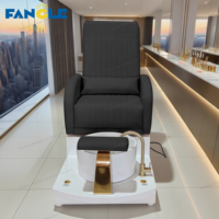 Nouveau design de luxe pour le massage des mains, les ongles, spa, pédicure, fauteuil de massage électrique des pieds, spa, pédicure