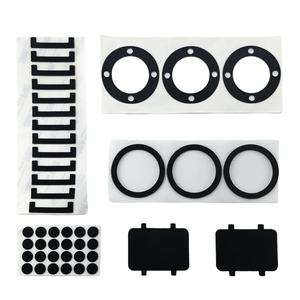 <span class=keywords><strong>Bande</strong></span> d'étanchéité auto-adhésive noire en caoutchouc silicone découpé, <span class=keywords><strong>néoprène</strong></span> CR, EPDM, mousse PORON pour isolation et scellement - Product Image 1