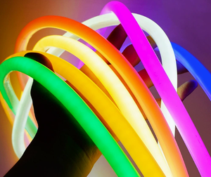 Tira de Luz LED de Neón Cortable, Silicona Suave, Impermeable IP65, 6mm RGBIC, 5M, Blanco Cálido, para Iluminación de Edificios, con Certificación RoHS - Product Image 3