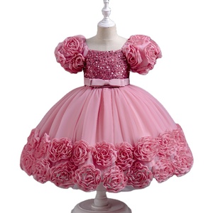 New Custom <strong>Teenagers</strong> Birthday Princess Children <strong>Dress</strong> Baby Flower Girls' <strong>Dresses</strong> <strong>for</strong> Girls of 7 Years Old - Product Image 2