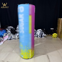 Costume de bouteille de boisson gonflable personnalisé de 1,8 m de haut pour activité de promotion commerciale